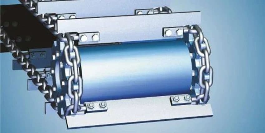 Stainless Steel Bucket Elevator Chains, For Industrial