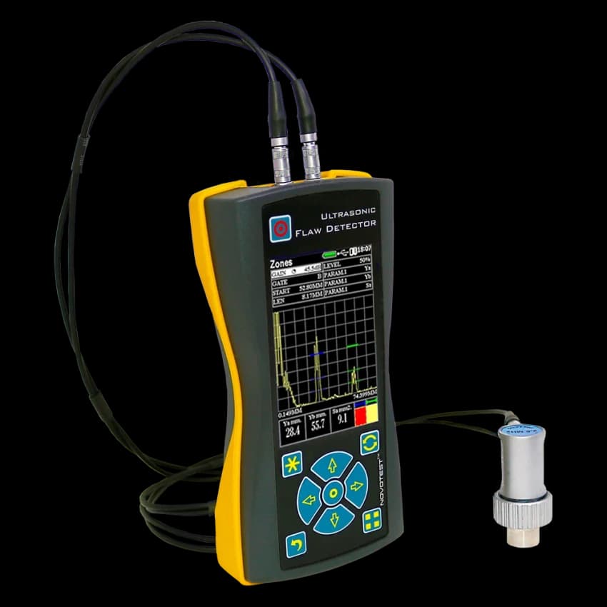 From 1 To 10,0 Mhz Mild Steel ULTRASONIC FLAW DETECTOR UD2301, 250 G (without Batteries), 80*162*38 mm