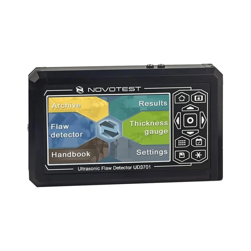 Pro 10 To 100hz NOVOTEST UD3701 Ultrasonic Flaw Detector, 1.7 Kg, 140 Mm X 210 Mm X 55 Mm