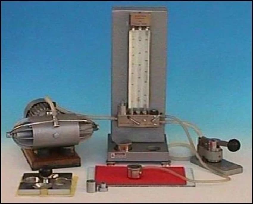 Smoothness Porosity & Softness Tester Bendsten Type for Laboratory