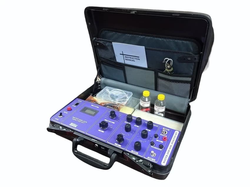 Digital Water Soil Analyzer Kit, For Laboratory Use
