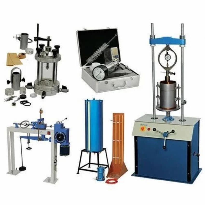 Polished Stainless Steel Soil Testing Equipment, 11 kg, Automation Grade: Semi-Automatic