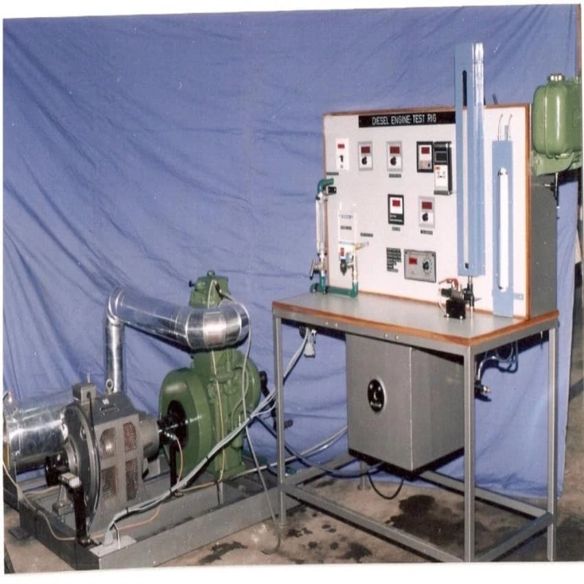 Computerized Single Cylinder 4 - Stroke Diesel Engine Test Rig