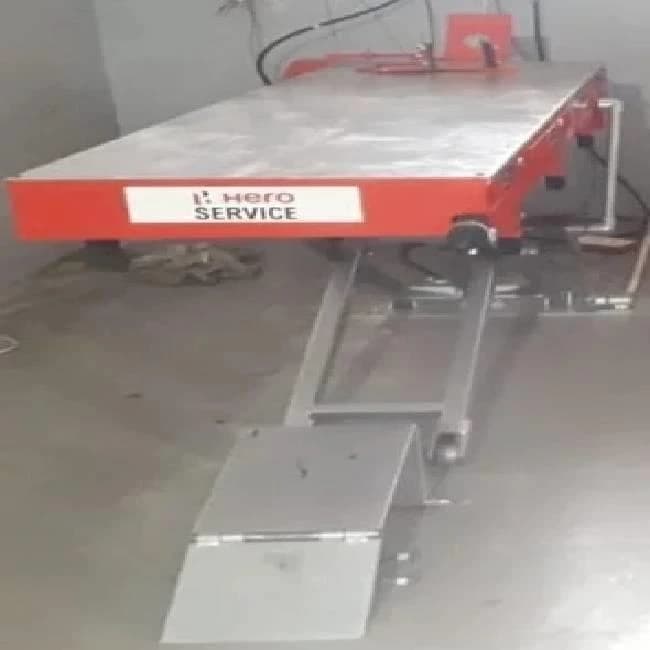 hydraulic lift setup
