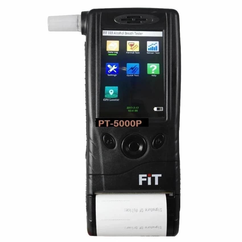 ULTRASHINE Alcohol Breath Analyser Inbuilt Printer PT5000P