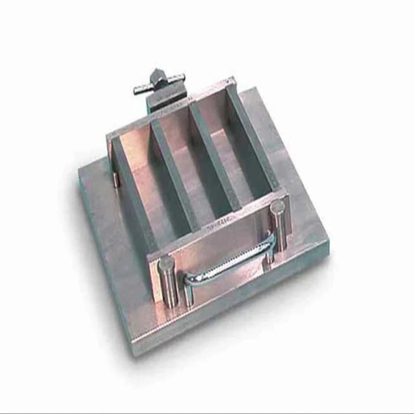 Mild Steel Hydraulic Shrinkage Mould 40x40x160 mm, Capacity: 20 ton, 210 V