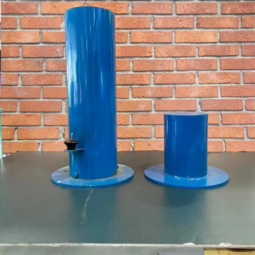 SAND POURING APPARATUS 10cm DIA