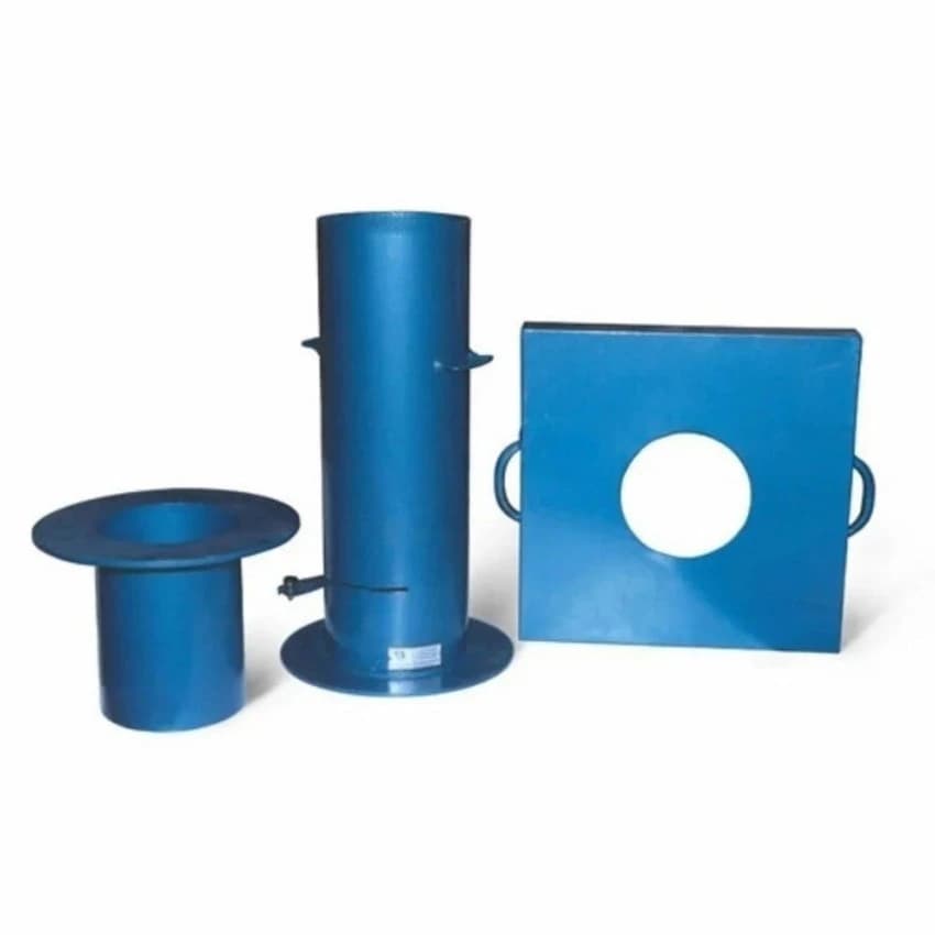Blue Mild Steel Sand Pouring Cylinder, Automation Grade: Manual