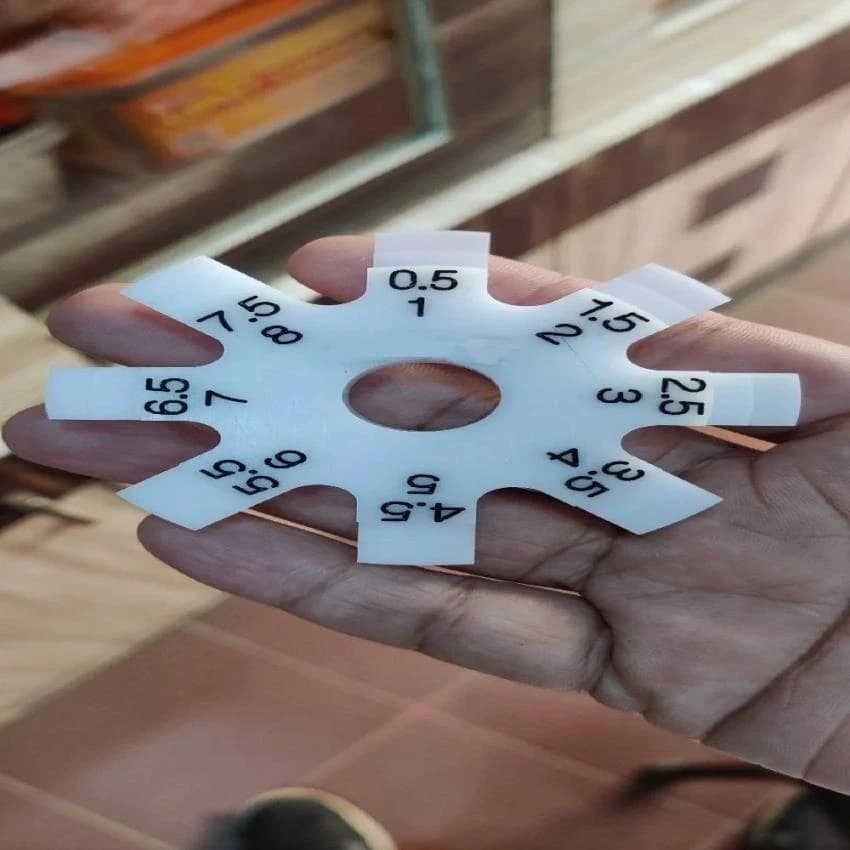 Plastic Gap Gauge