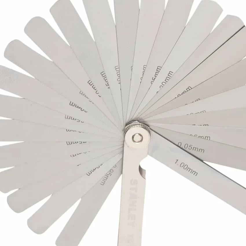 25 Blade Feeler Gauge Set (0.03-1.0 mm)