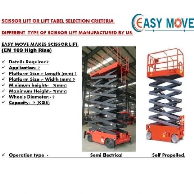 Hydraulic Scissor Lift Platform