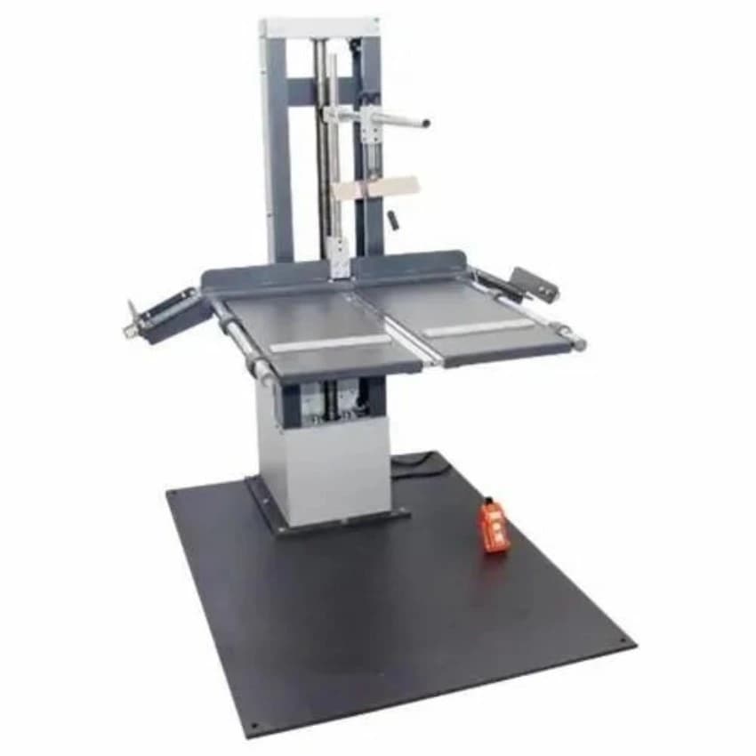 Black Mild Steel Drop Tester Pneumatic, For Laboratory, Packaging Type: Wooden Box