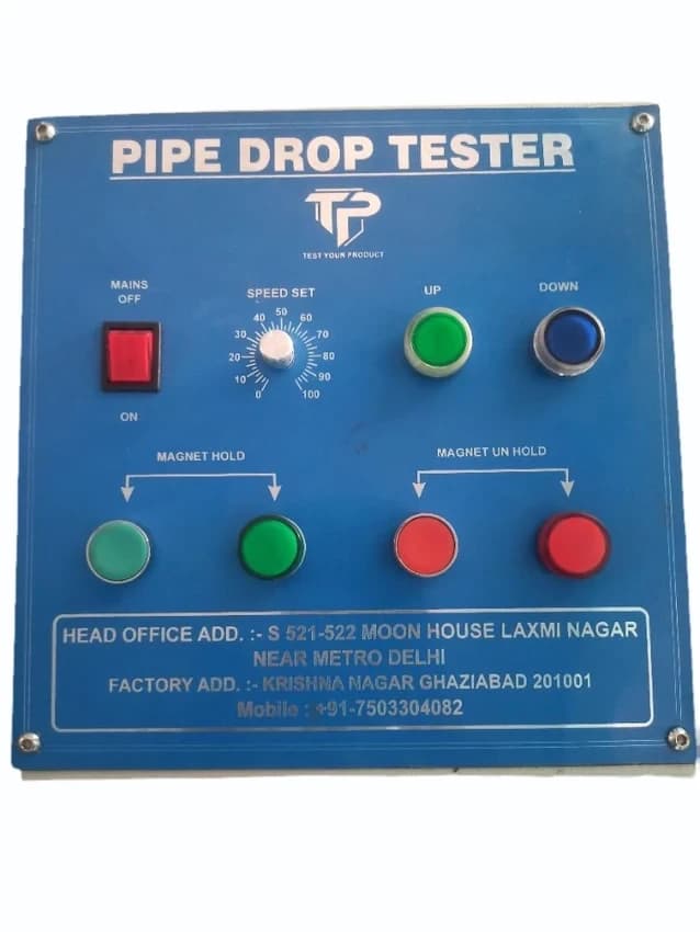 100 Kg Pipe Drop Tester
