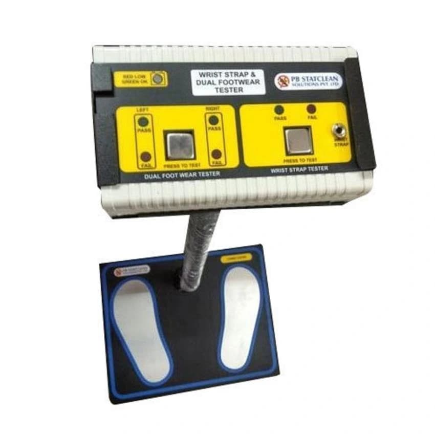 ESD Wrist Strap Cum Dual Footwear Tester