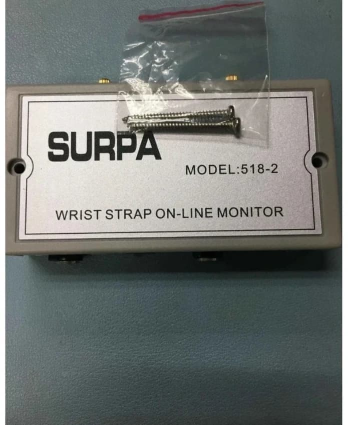 SURPA 518-2 2 input wrist strap esd antistatic wrist strap on-line monitor