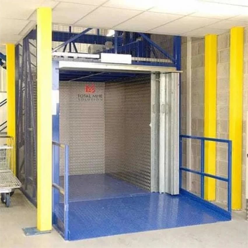 SS Electrically Operated Goods Lift, For INDUSTRIAL, Capacity: 5-6 ton