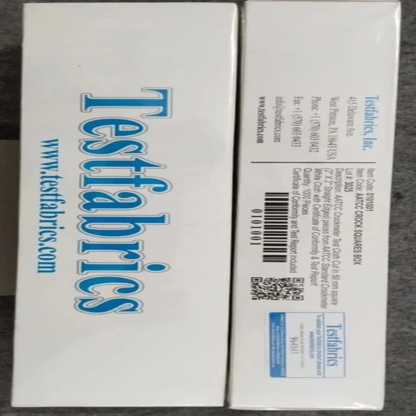 Automatic TESTFABRIC AATCC CROCKSQUARE (1000 pc Pack)