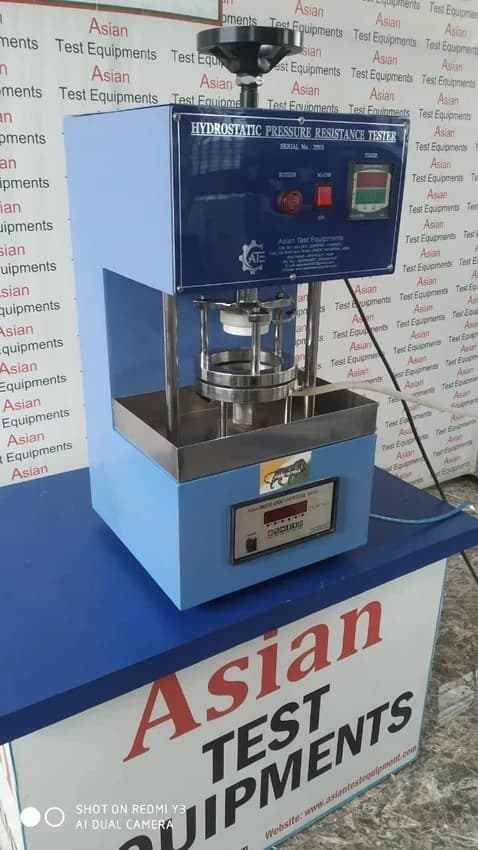 Blue Digital Hydrostatic Pressure Head Tester IS 8698:2022