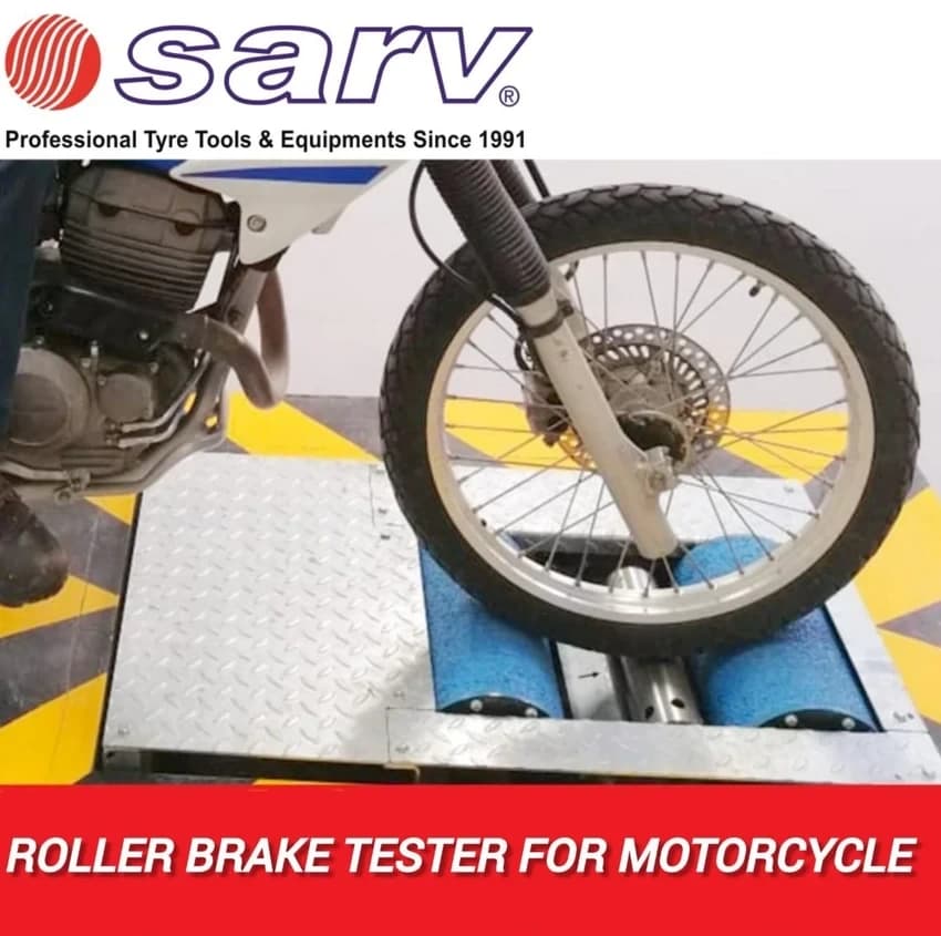 Motorcycle Roller Brake Tester