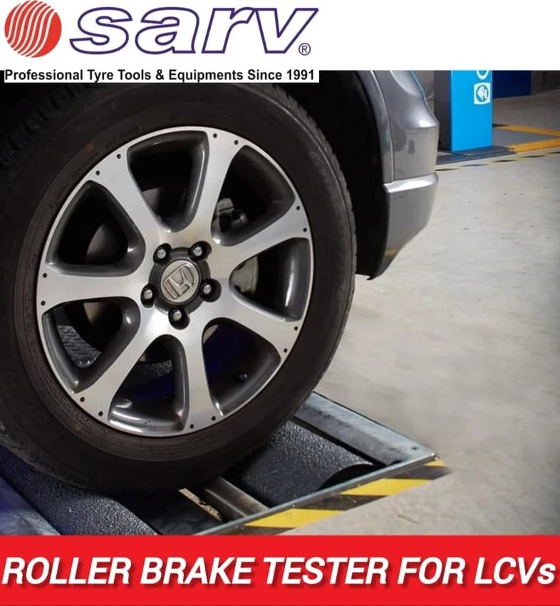 Roller Brake Tester For Cars