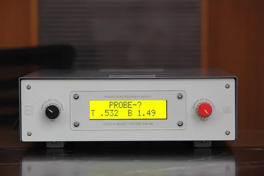 EI Lamination Core Loss Tester for CRGO, CRNO, Motor, and Fan Motor Stamping (50-60 Hz)