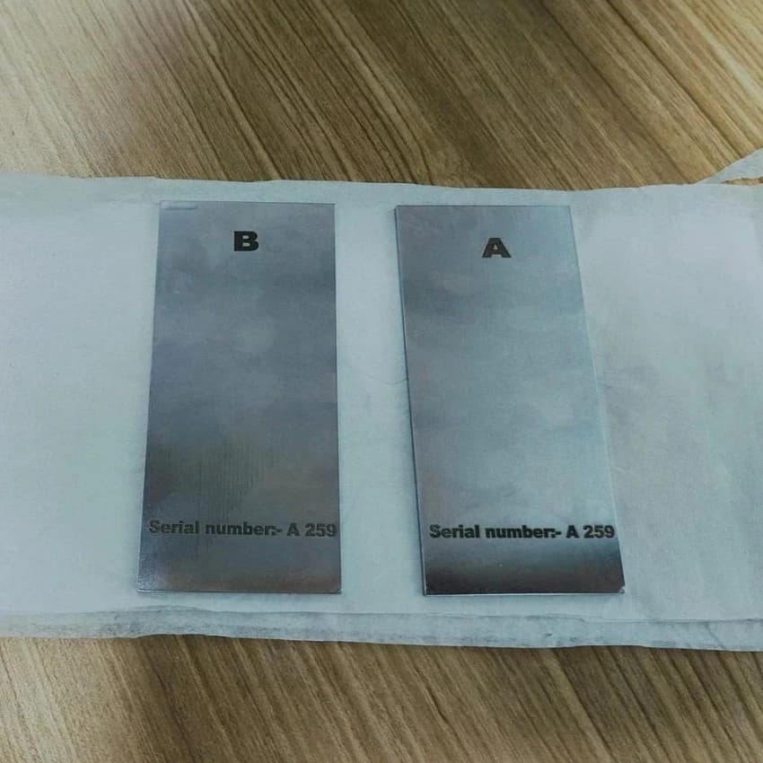 NiCr Penetrant Test Panels