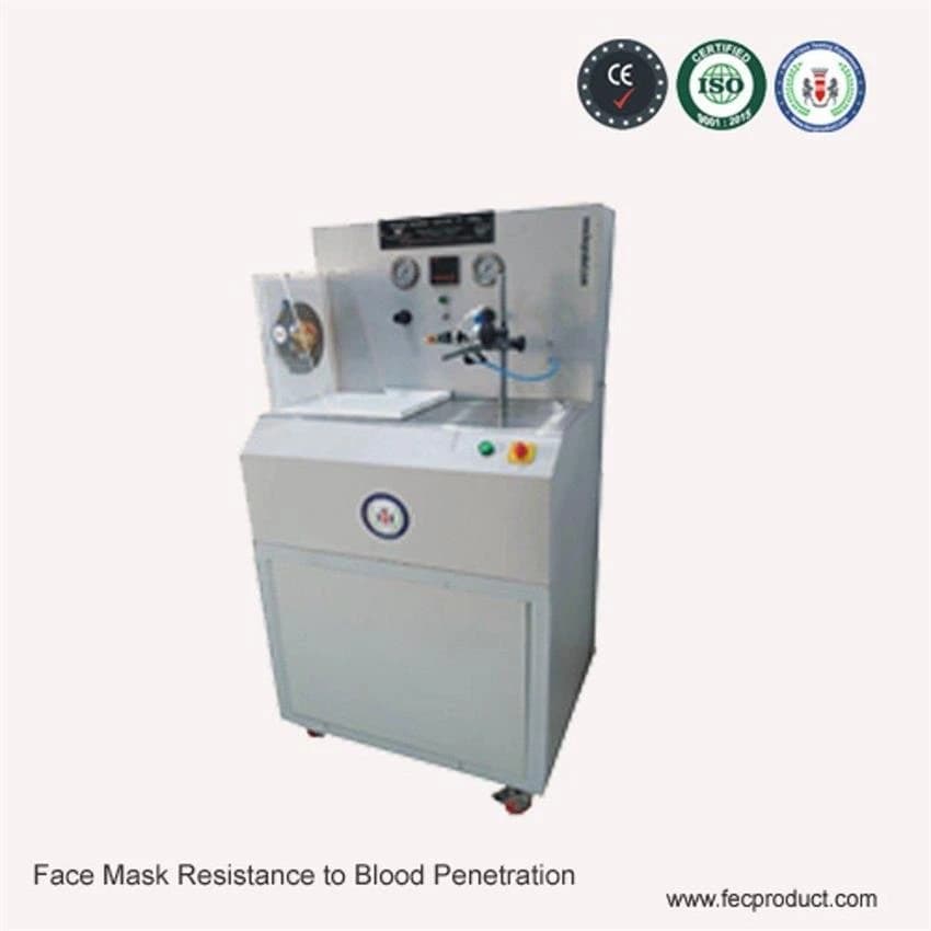 Mask Testing Equipment Resistance To Penetration Blood Test Is 16289-2014