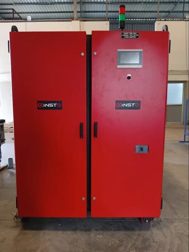 Heat run test system