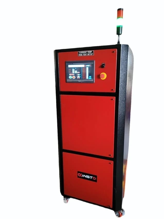 Mild Steel Current Temperature Rise Test Setup, For Laboratory