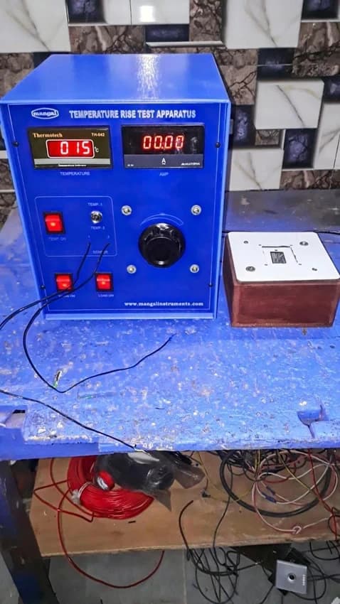 Temperature Rise Test Appratus