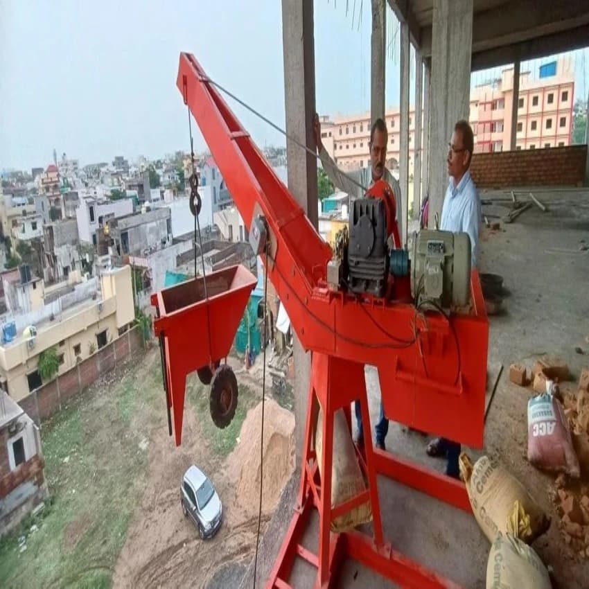 Monkey Lift 200,300,500 Kg Capacity With Electric Motor, Load Capacity: 12 Ton