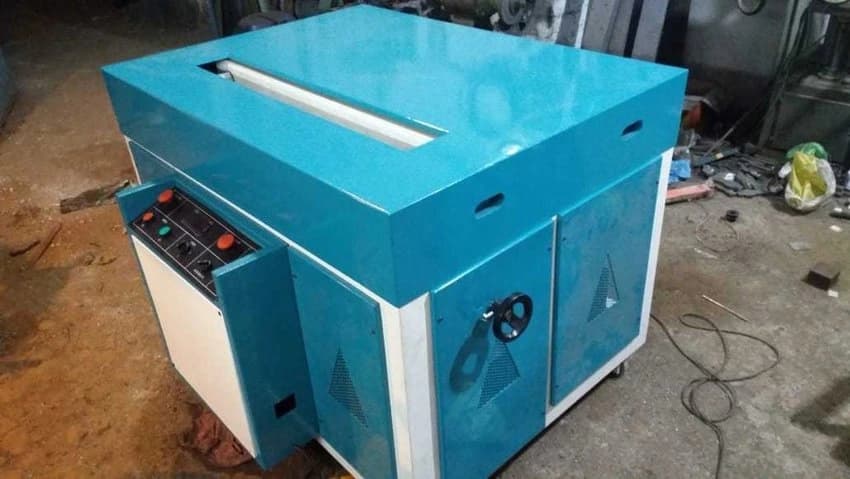 Automatic Notebook Edge Squaring Machine