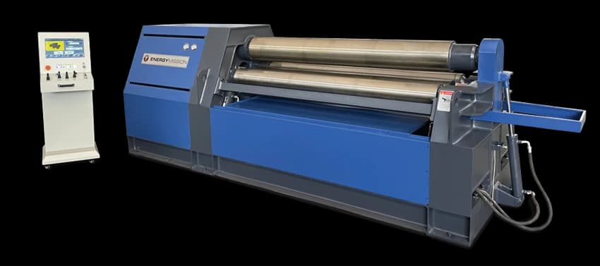 M.s Mild Steel DOUBLE PRE PINCHING PLATE ROLLING MACHINE, Capacity: 20*2000 mm