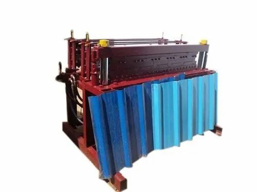 Ppgi Fully Automatic Roofing sheet roll forming machine, Model Name/Number: Profile, Capacity: 5
