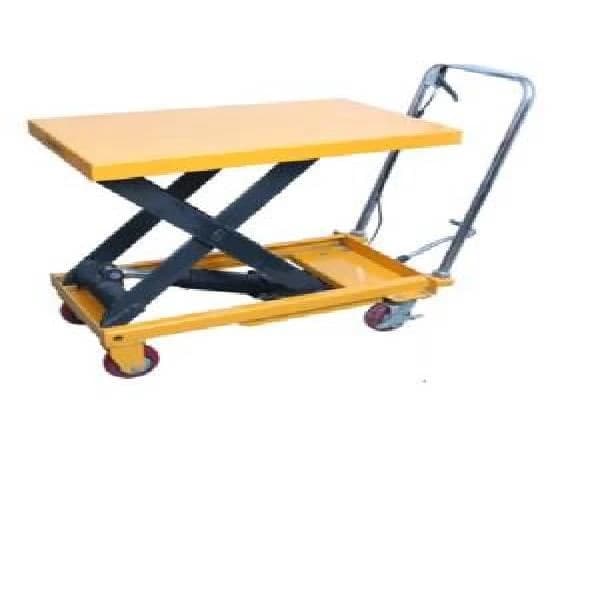 Hydraulic hand table truck single scissor 500kg