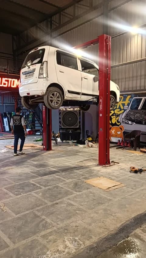 4 Ton Mechanical Two Post Lift