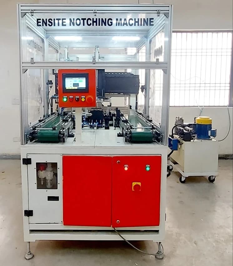 Mild Steel Motor Shell Notching Machine, For Industrial, 220 V