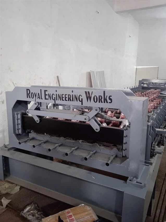 Color Coated Automatic Cold Roll Forming Machine, For Structure, 18