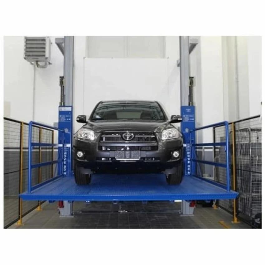 2 Post Mild Steel Car Parking Lift, 4-6 tons