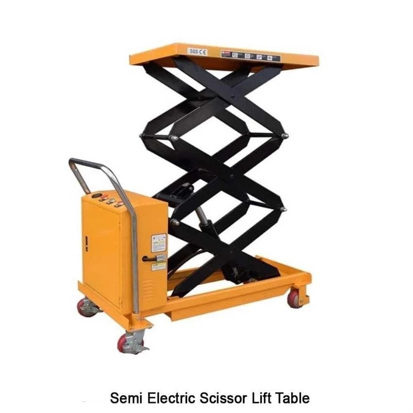 Semi Electric Scissor Lift Tables