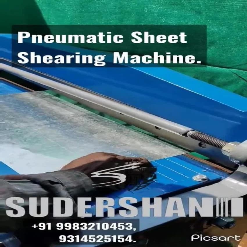 Foot Operated Treadle Shearing Machine