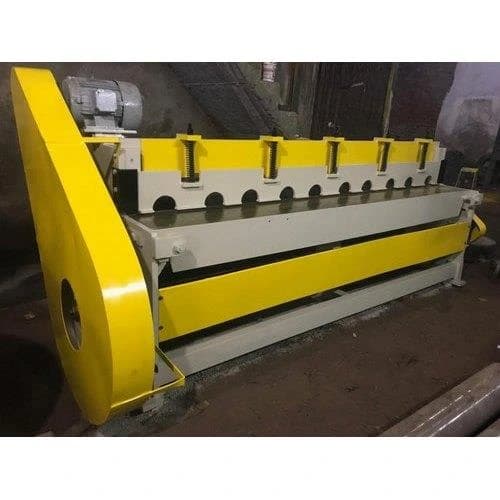 Viraat 50 Hz Mechanical Shearing Under Crank Machine, Automation Grade: Semi-Automatic
