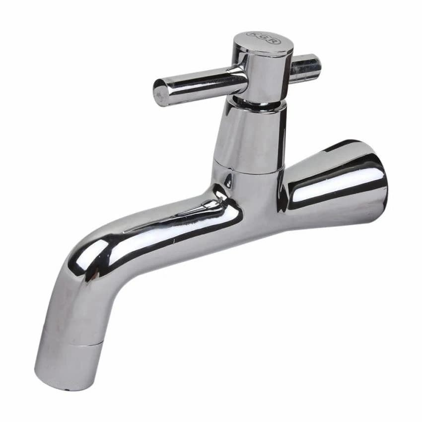 Chrome Plated Sliver Brass Water Bib Cock