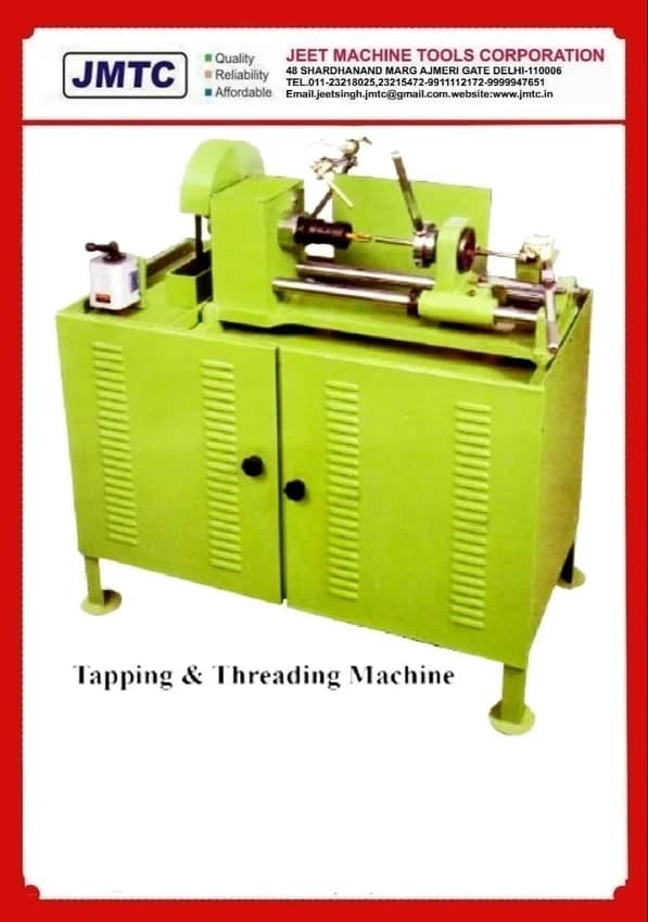 Tapping And Threading Machines