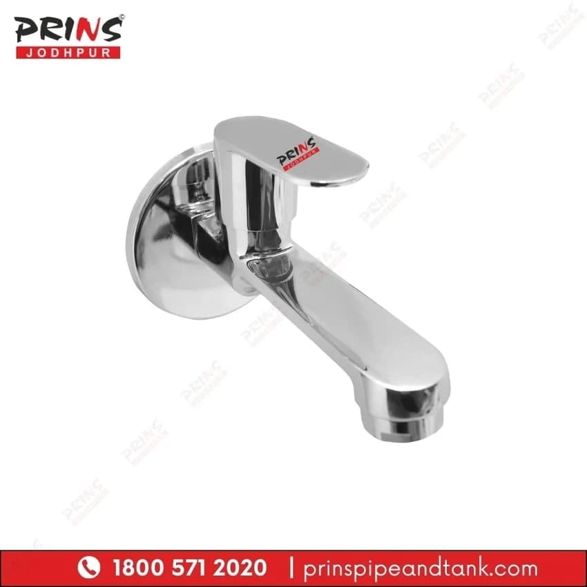 PRINS JODHPUR Studio CP Long Body Tap - Model S-3036 Wall Mount Extended Tap
