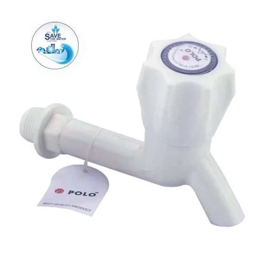 Plastic Polo Bib Cock, Size: 1/2 Inch