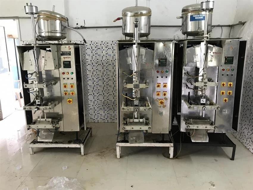 Stainless Steel Mineral Water Pouch Packing Machine