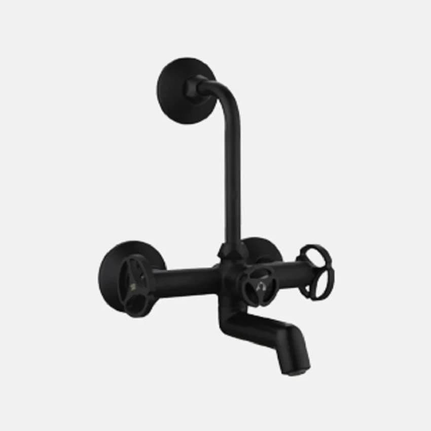 GRAVITY Round WALL MIXER TELEPHONIC WITH BEND SENORITA, For Bathroom Fitting, Size: 15MM