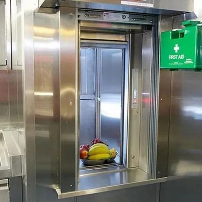 Simpher Elevators Stainless Steel Dumbwaiter Elevator, Capacity: 10 Kg
