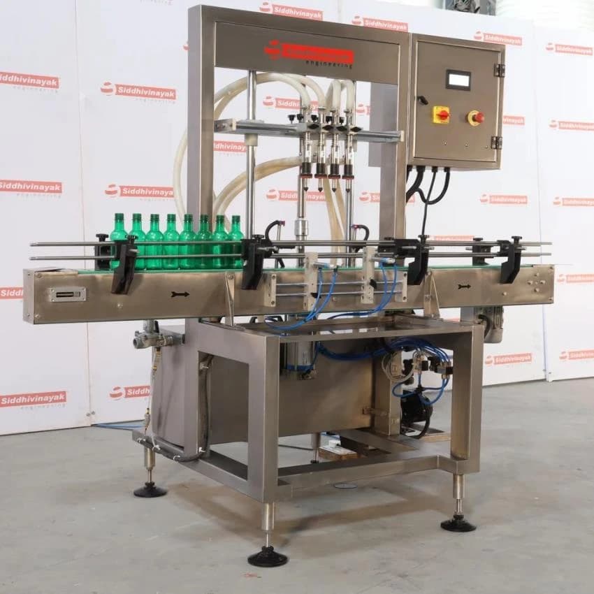 Glass Bottle Filling Machine